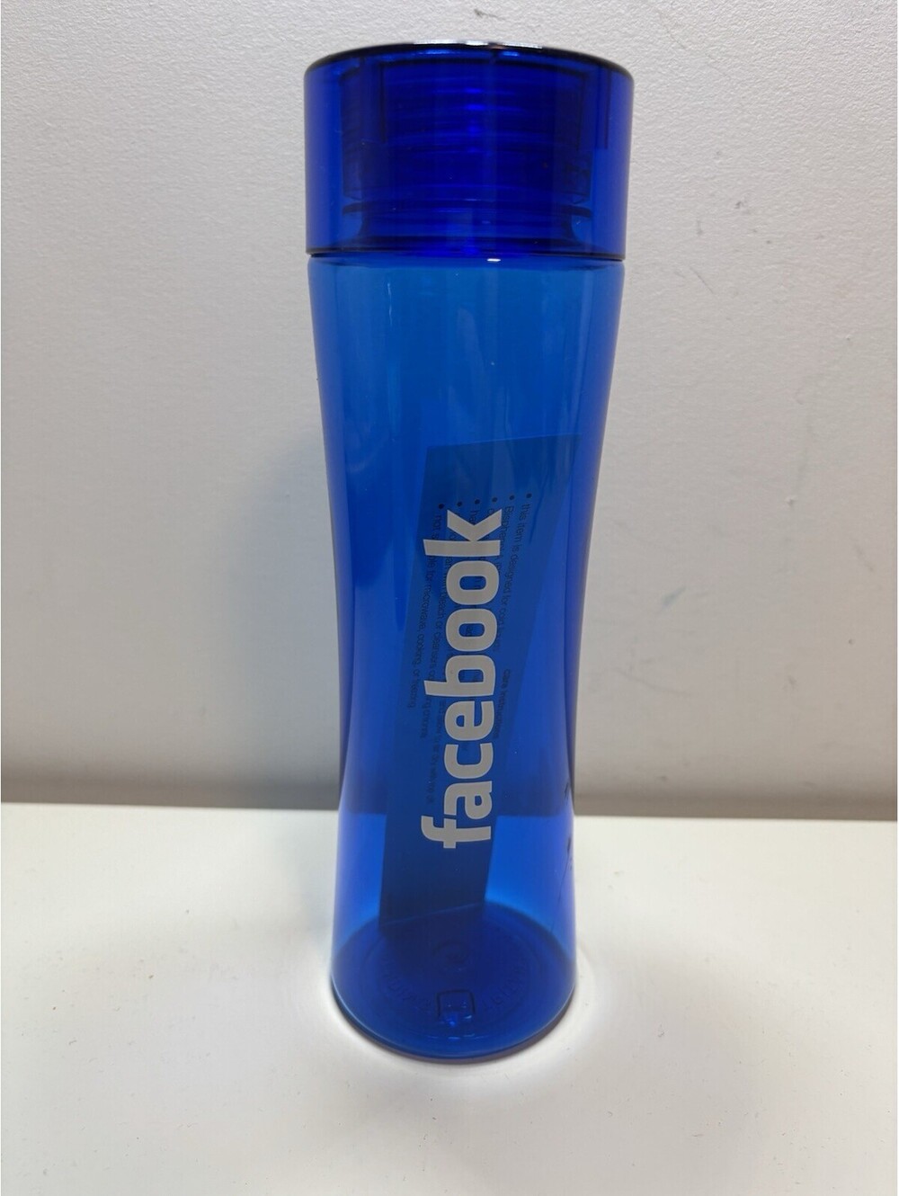 FACEBOOK Logo H2Go Water Bottle NEW With Tags